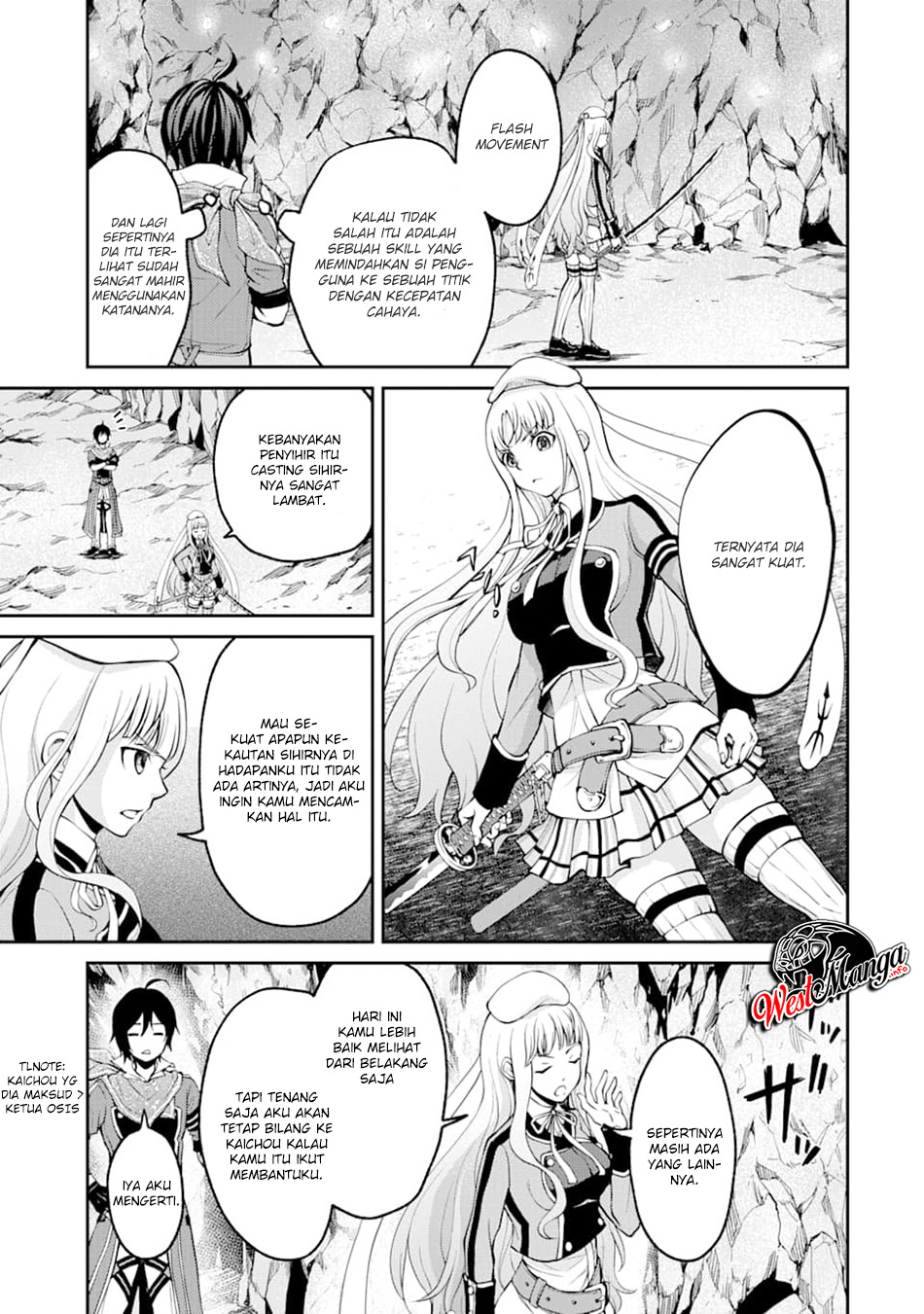Saisoku Musou No B-kyuu Mahou Tsukai Chapter 06.1 Bahasa Indonesia